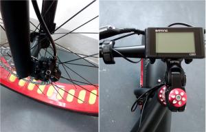 Quality Bafang Motorized Electric Fat Tire Mountain Bike For Adults 48v 750w wholesale