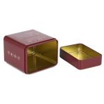 OEM ODM Rectangular Metal Storage Box PMS Offset Printing Tea Tin Canisters
