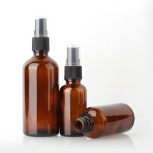 Quality Amber Travel 50ml Plastic Perfume Spray Bottles wholesale