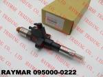 DENSO Genuine common rail fuel injector 095000-0222 for ISUZU 6SD1, 1153003470,