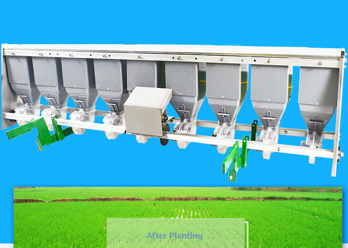 9 Rows Paddy Planter Machine 170*20*40cm Hill Drop Planter