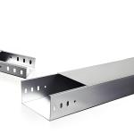 High Corrosion Resistance Aluminum Cable Tray With Straight Slot Type