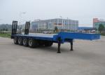 ABS Anti-lock Braking System Low Bed Semi Trailer 80 Tons Payload 3 /4axles