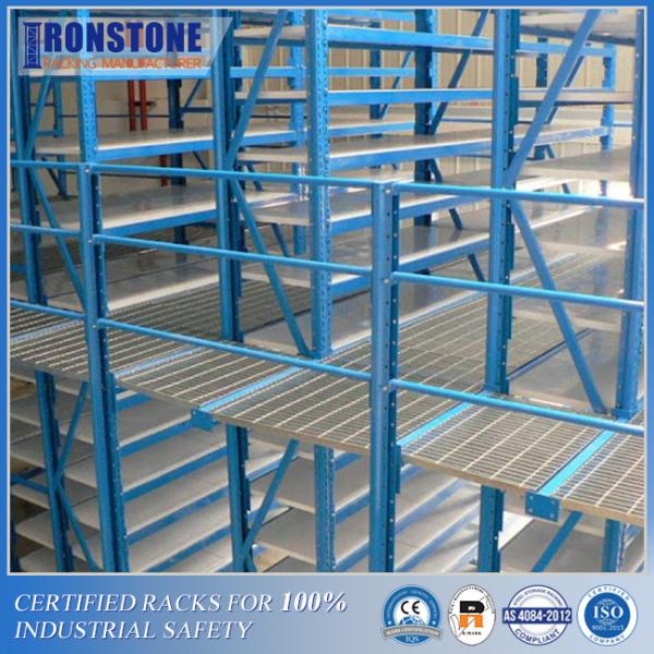 Cheap High Density Multi-Level Design Mezzanine Storage Rack for sale