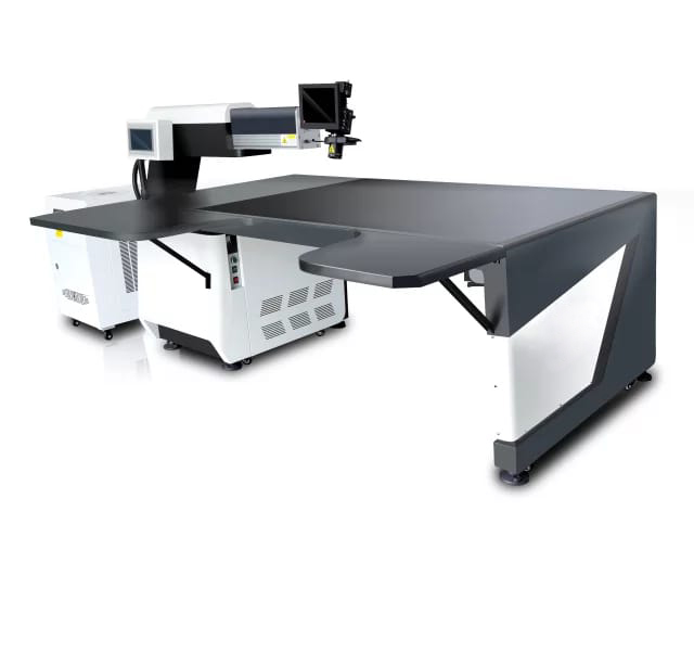 Single Path Channel Letter Laser Welding Machine Worktable Size 2440*1780mm