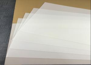 Quality Rigid Translucent PVC Sheet Packaging Matte Surface 0.2mm - 0.9mm Printing wholesale