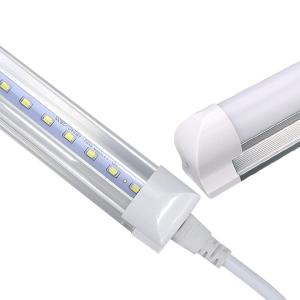 Quality T8 Integrated LED Tube Light 4ft 120mm18w 20w Aluminum Milky Clear Cover wholesale