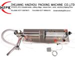 304 Stainless Steel Semi Automatic Liquid Filling Machine , Small Liquid Filling