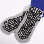 Plaid Pattern Non Slip Football Socks for Adults Training Soft and Thickened