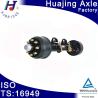 Buy cheap 12T BPW type trailer axle from wholesalers