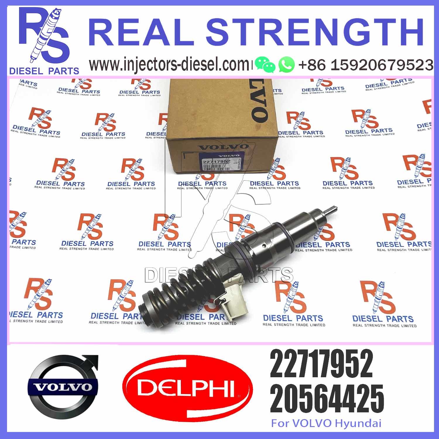 Common Rail Diesel Fuel Injector 22717952 BEBE5L17101 BEBE5L17001 for Engine Parts