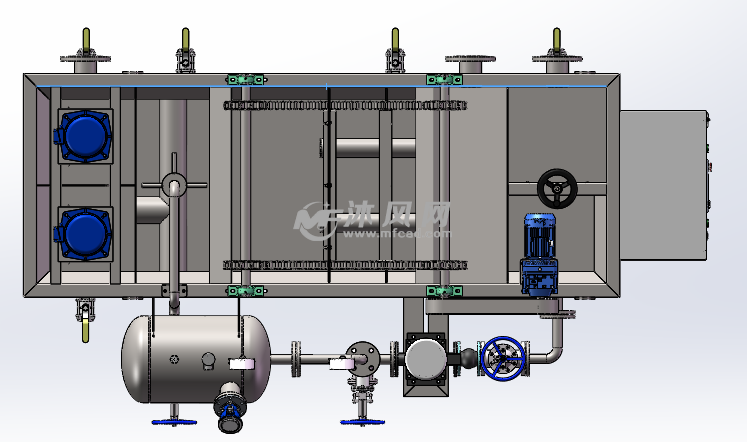 Video Outgoing-Inspection Dissolved Air Flotation Grease Traps Sewage Treatment Equipment
