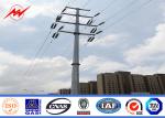 Electrical Power Galvanized Steel Pole for Asian Transmission Project