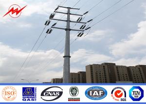 Quality 30FT NEA Electrical Power Pole 2.75mm Thickness ASTM A123 Standard wholesale