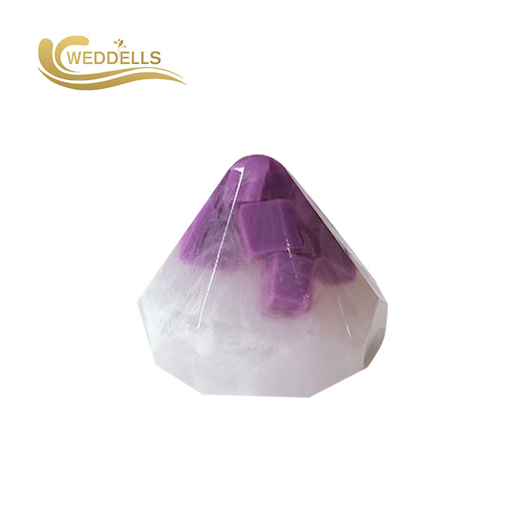 Weddells Gemstone Rock Soap , Healing Crystal Cedar Scented Handmade Soap