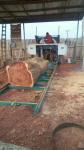 MJ700D Diesel Portable Horizontal Band Sawmill Machine, Wood Band Saw Mill,