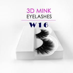 Quality Black Natural Looking Fake Eyelashes , 25MM Length Thick False Eyelashes wholesale