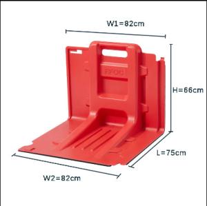 Quality Outer Curved Plate Flood Control Baffle New Material Flood Gablewall wholesale