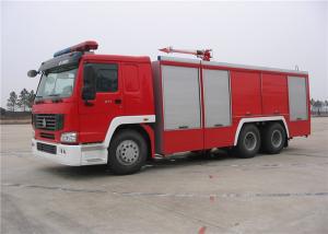 Quality 6x4 Drive Six Seats Water Tank Firefighting Truck with Flattop Length Cab wholesale