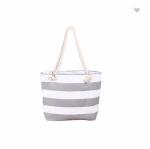 ODM stripe promotional Cotton Fabric Bag For Supermarket Shopping