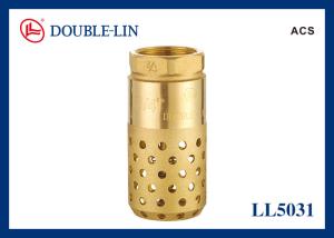 Quality 4 Inch Female HPB 57-3 Brass Spring Check Valves wholesale