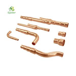 Quality No Chemical Hurt Air Conditioner Fitting Copper Refnet Branch Pipes Fittings wholesale