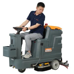 Quality Industrial Auto Scrubber Floor Machine Ride On For 6000 sq.m Cleaning wholesale