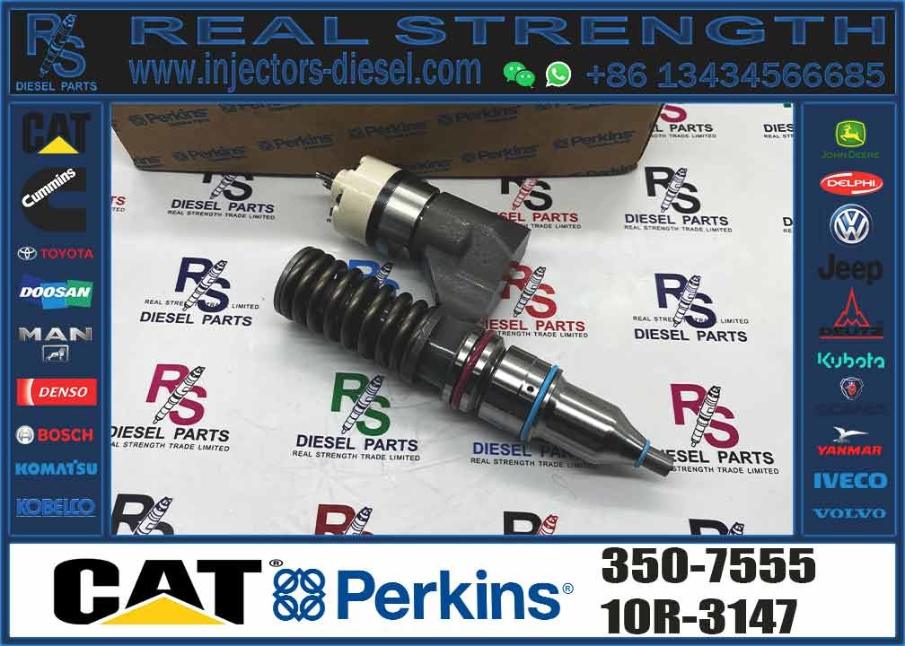 Diesel Engine Fuel Injector 350-7555 161-1785 10R-1259 0R-8773 229-5918 For CAT C12 C10 Diesel Engine