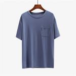Sublimation White Pink Cotton Blank T Shirts Knitted Breathable