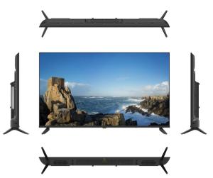 Quality Customizable 50 Inch QLED Smart Television Stable With Plastic Housing wholesale