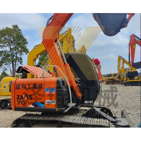2020 Hitachi ZX70 7Ton Used Mini Digger Crawler Excavator Japan Import