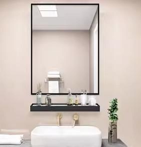 Quality Home Decoration Furniture Bathroom Wall Mirror Glass with Latest Style wholesale