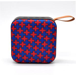 Quality Wireless portable outdoor bluetooth speaker, Fabric Square Music Bluetooth speaker wholesale