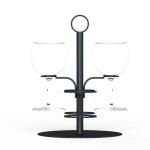 Party Drinking Set Holder Metal Wine Glass Display Stand Welded