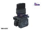 Waterproof Square D 3 Position Selector Switch LEC60947-5-1 Standard SB5-AD33
