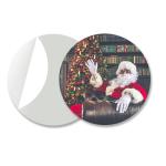 Round 3D Lenticular Stickers For Keyrings PET Flip Changing Sticker