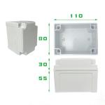 TY-8011085 Outdoor RoHS IP66 Electric Connection Box Waterproof ABS Plastic