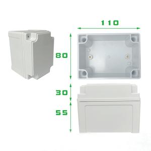Quality TY-8011085 Outdoor RoHS IP66 Electric Connection Box Waterproof ABS Plastic Enclosure wholesale