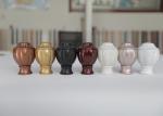 10cmx28mm Decorative Blow Molding Plastic Curtain Rail Finials