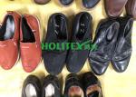 Holitex Used Mens Leather Shoes , Leather Material Second Hand Sandals
