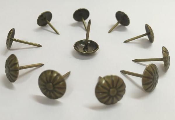 Antique Bronze Sofa Bubble Nail Flower Desige Furniture Hardware Sofa Accessorie