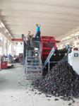 ZPS-1200 Used Tire Shredder Tyre Shredding Equipment For Waste Tire Recycling