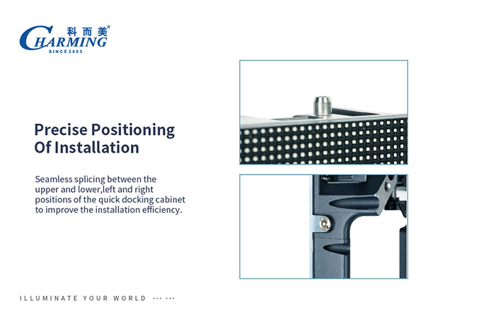 Rental Outdoor LED Video Wall P3.9 P3.91 500x500mm Die Cast Aluminum Display