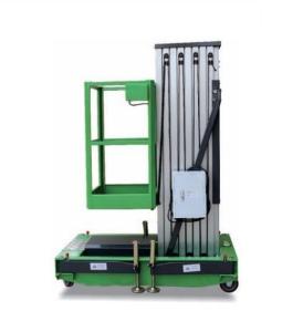 Quality 6m Hydraulic Lift Platform Single Mast Aluminum Aerial Work Platform Vertical Lift wholesale