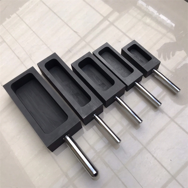 Durable 6kg 12kg Carbon Graphite Crucibles for Gold Steel Melting High Heat Resistance