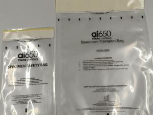 Quality Self Sealing 95kpa Biohazard Bag Customized 100% LDPE wholesale