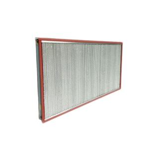 Quality Industry High Temperature HEPA Air Filter , H13 H14 99.95% 0.3um HEPA Pleated Filter wholesale