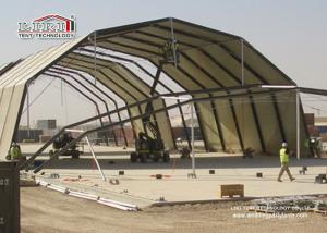 Quality Aluminum Frame Portable Airplane Hangar Tent Automatic Eyelet Door wholesale