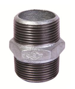 Quality malleable iron pipe fitting hexagon nipple wholesale