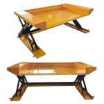 1000kg Hydraulic Low Profile Lift Tables Electric Zero Type Max Height 810mm